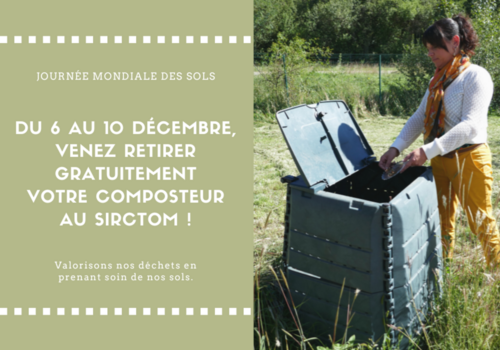 Distribution gratuite de composteur