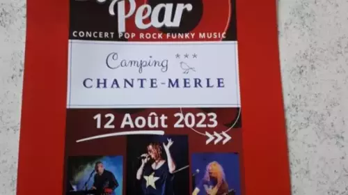 Concert Canel Wine Pear - Camping